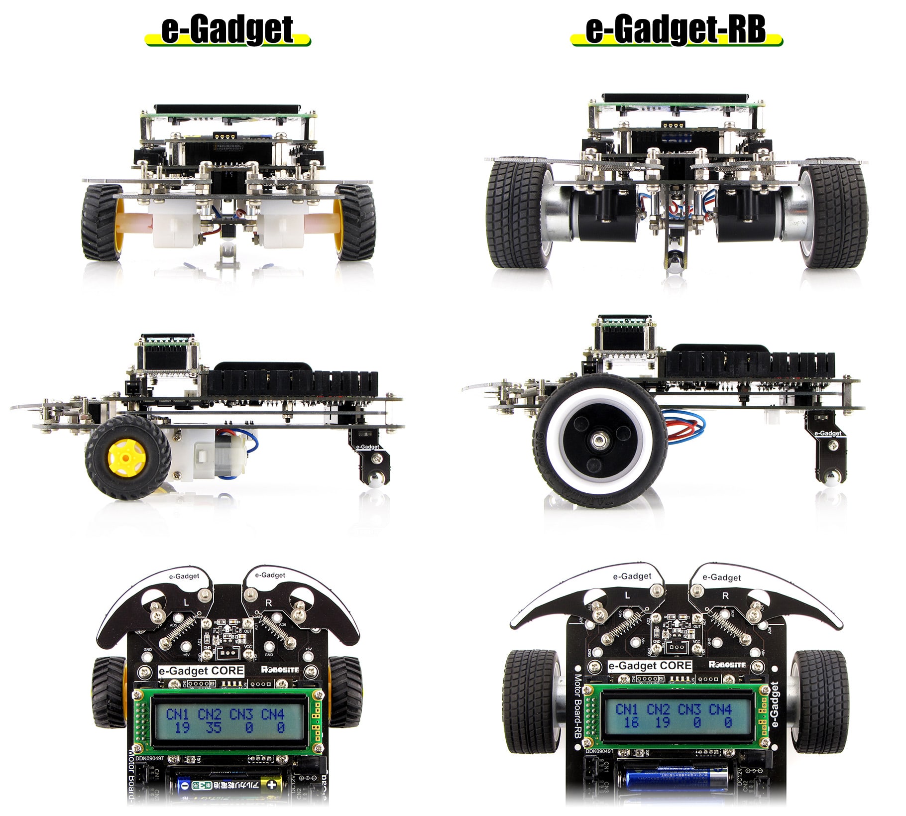 e-Gadget-TTとRBの比較